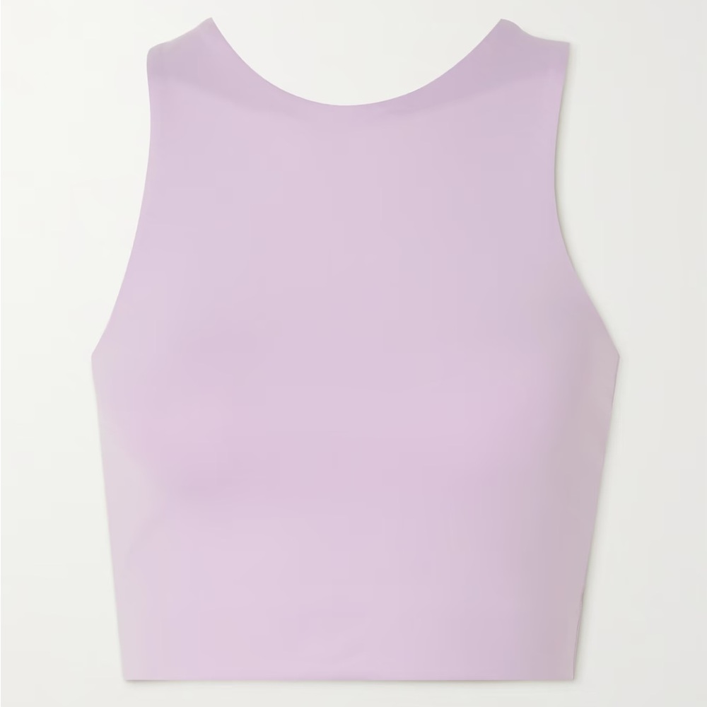 NWT girlfriend collective set - lilac dylan bra and 28” compressive legging - m